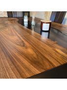 Django 160x85 - 6 személyes tömörfa-epoxy műgyanta étkezőasztal 